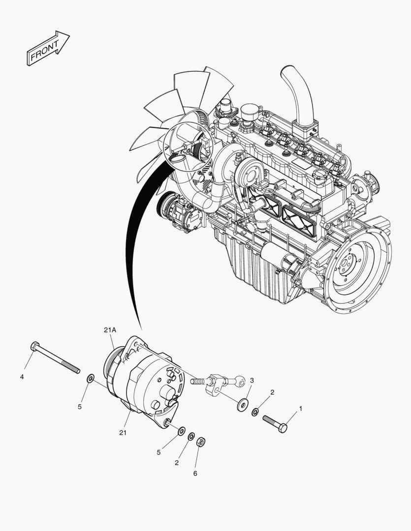 УСТАНОВКА ГЕНЕРАТОРА ПЕРЕМЕННОГО ТОКА