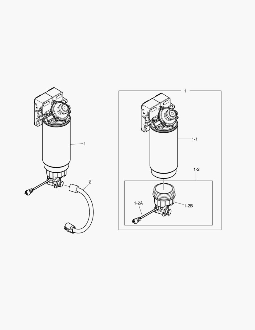 5590 FUEL FILTER - WITH BOWL HEATER [10034~]