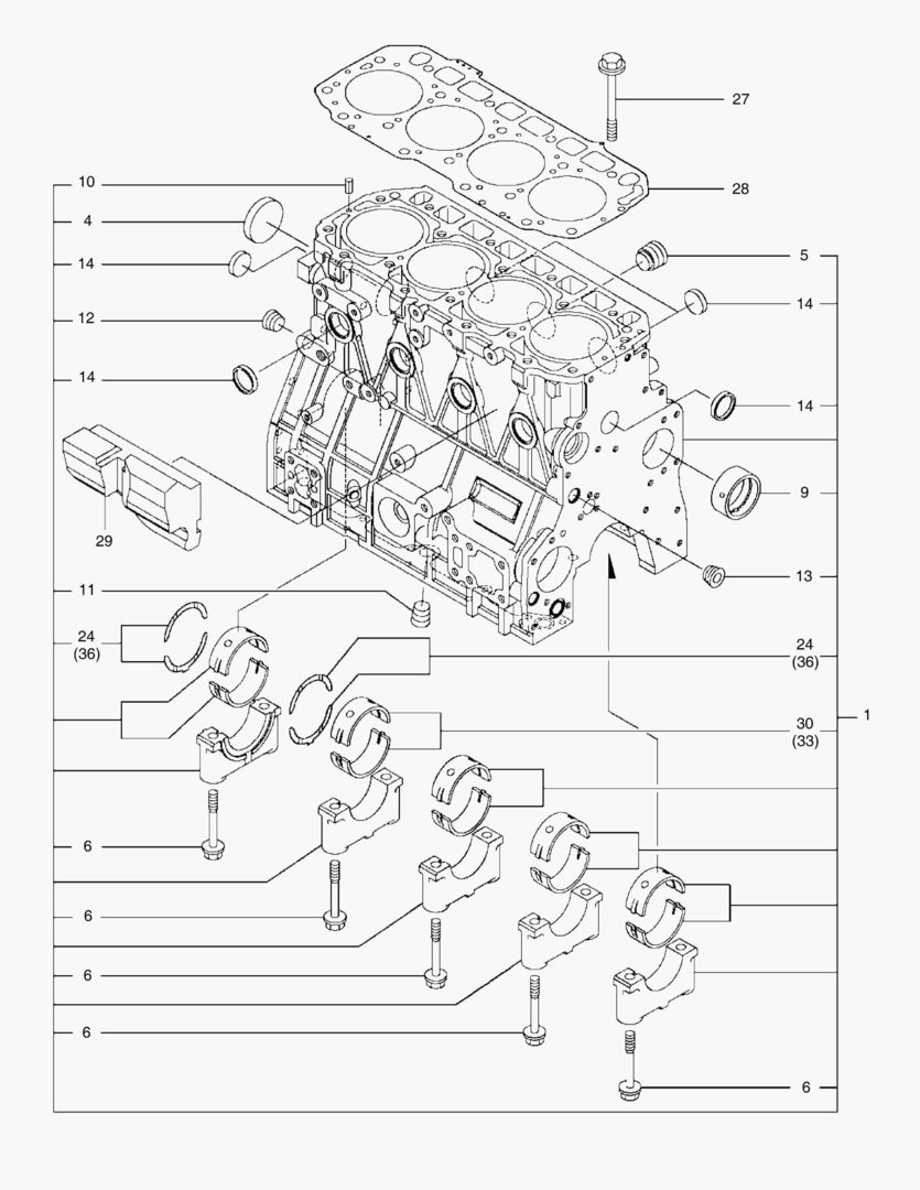 БЛОК ЦИЛИНДРОВ