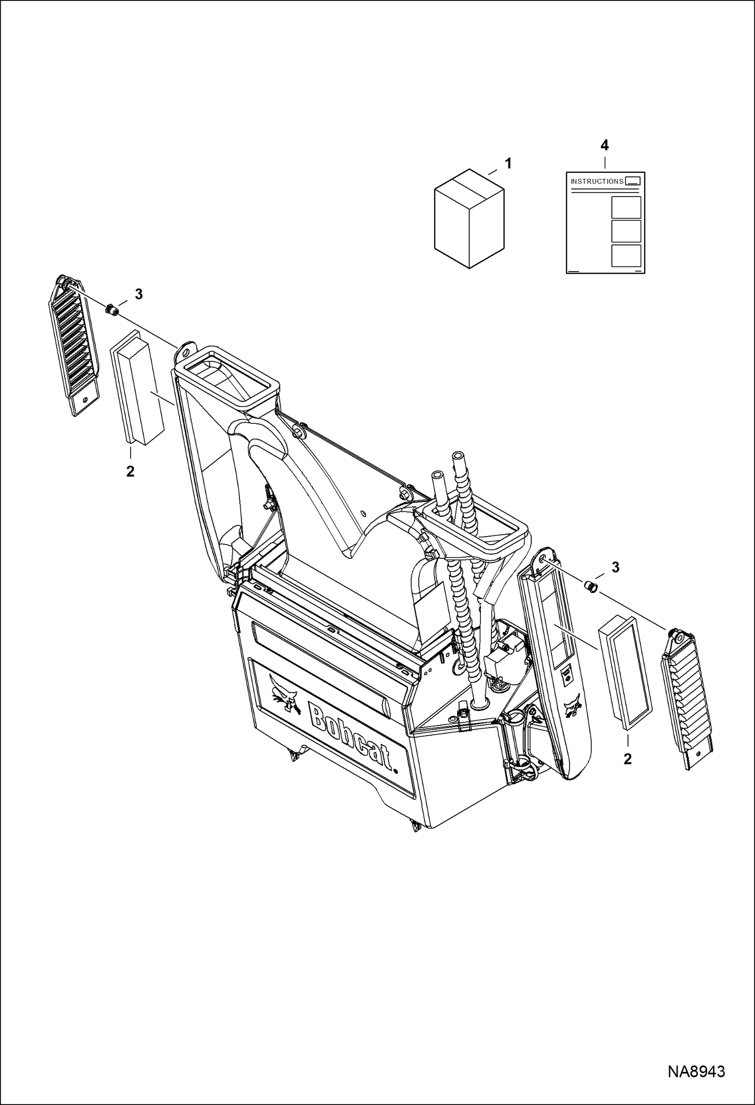 КОМПЛЕКТ ВЫСОКОЭФФЕКТИВНЫХ СУХИХ ВОЗДУШНЫХ ФИЛЬТРОВ