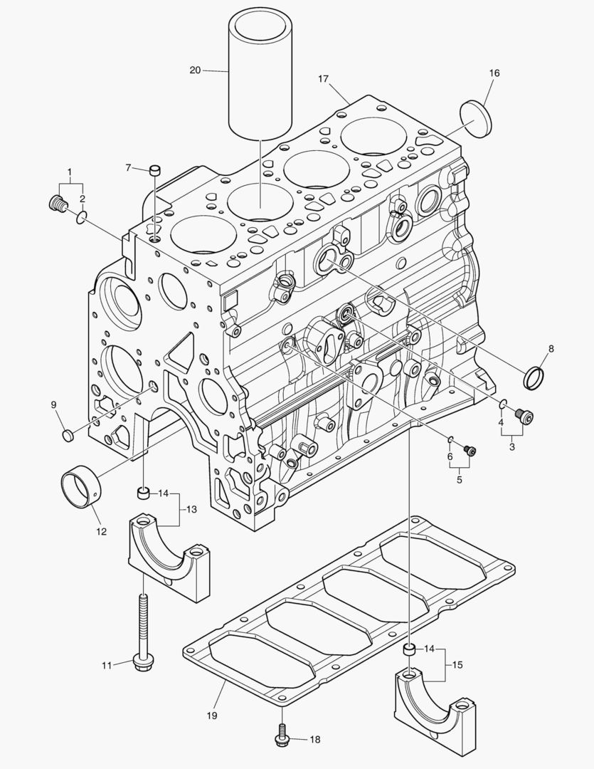 БЛОК ЦИЛИНДРОВ