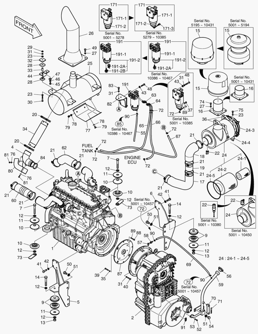 МОНТАЖ ДВИГАТЕЛЯ