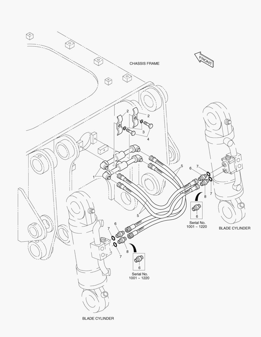 Спецтехника 2260 BLADE PIPING [1001~1556]