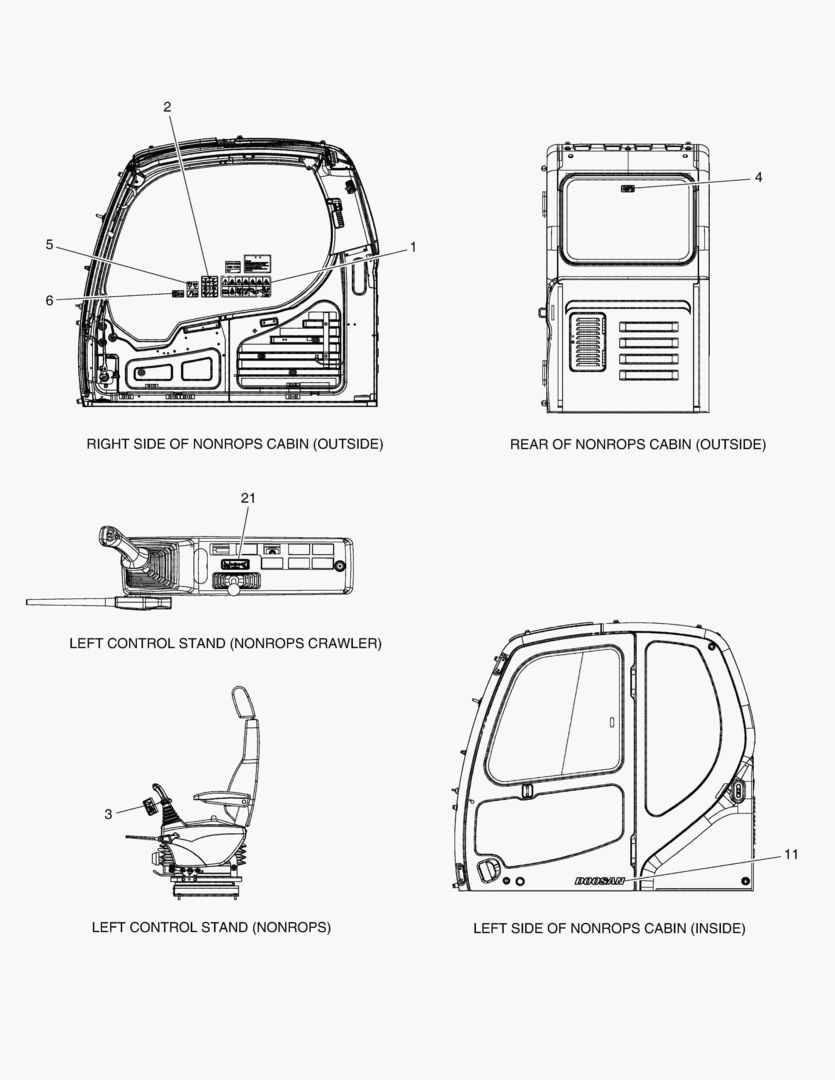 5430 NAME PLATE - CABIN [1469~]