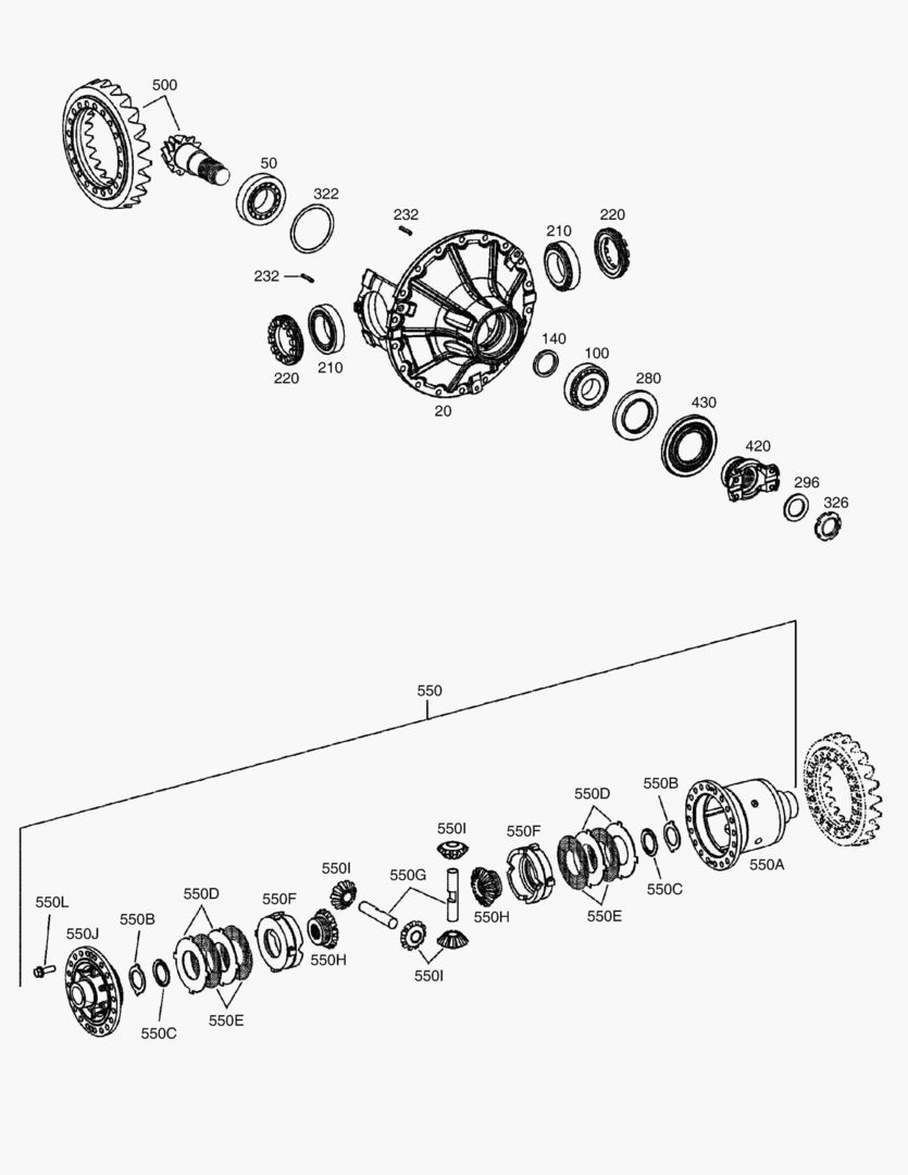 ДИФФЕРЕНЦИАЛ - ПЕРЕДНЯЯ ОСЬ