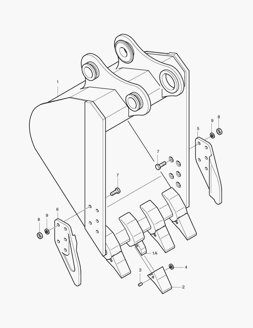 5351 BUCKET-0.35MВі