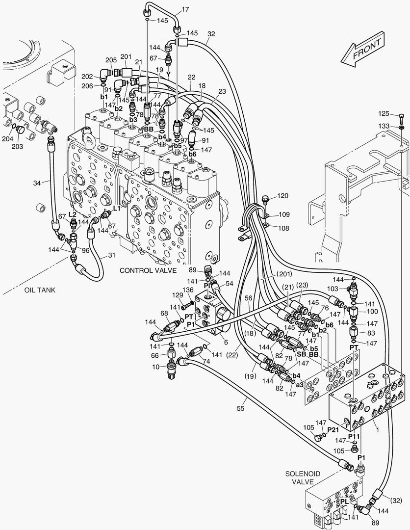 ТРУБОПРОВОД СЕРВОУПРАВЛЕНИЯ(4)