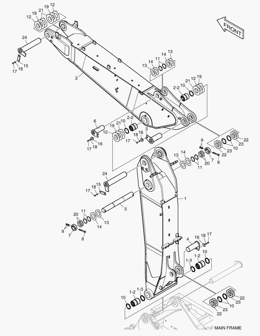 ШАРНИРНАЯ СТРЕЛА