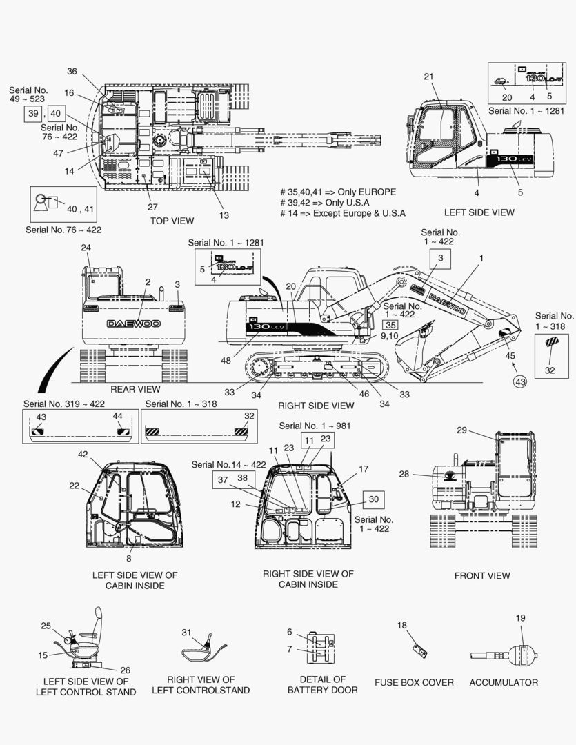 5130 NAME PLATE-ENGLISH