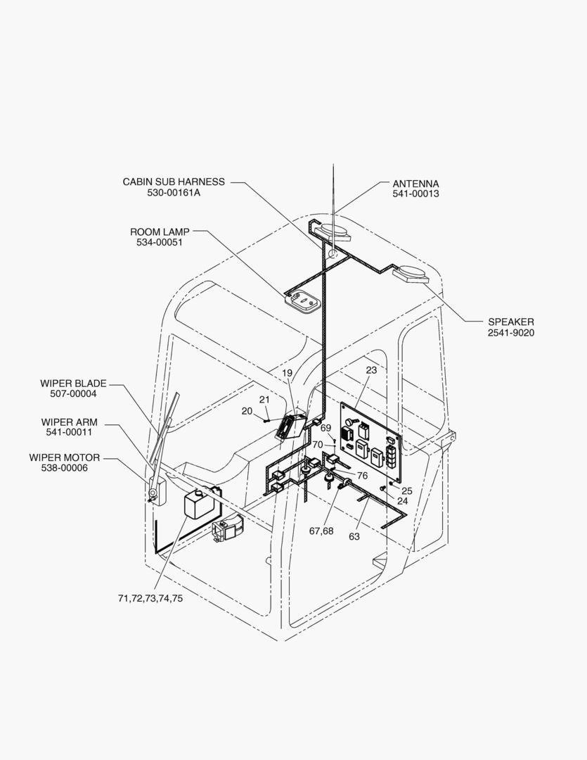 1480 ELECTRIC PARTS(3)-CABIN [20001~32114]