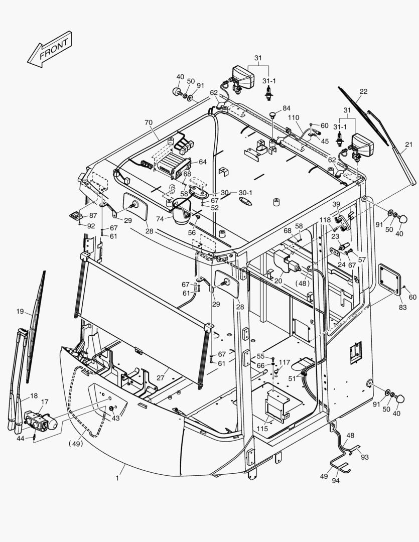 1320 CABIN(1) - BODY [10214~10223]