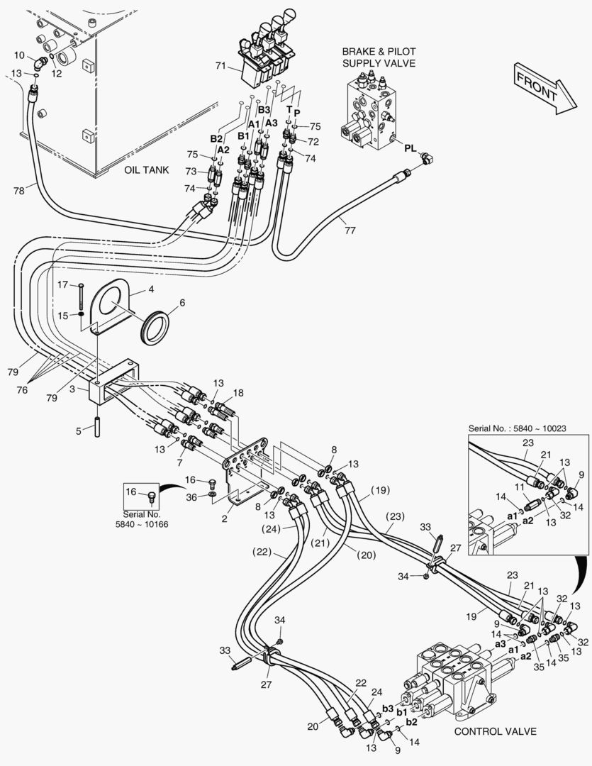 1191 PILOT PIPING - 3 SPOOL [5840~]
