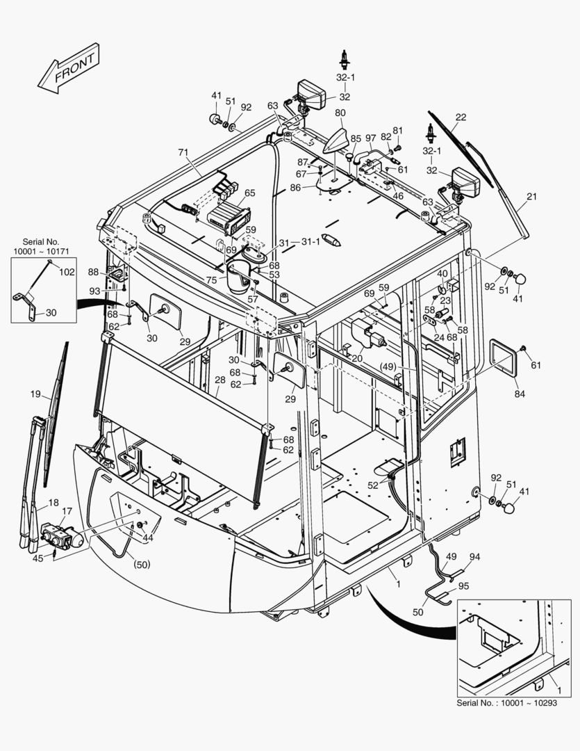 КАБИНА(1) - КОРПУС