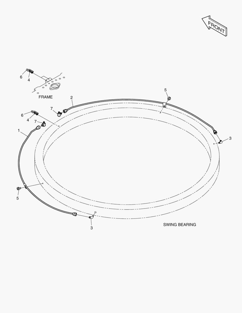 ТРУБОПРОВОД СМАЗОЧНОЙ СИСТЕМЫ