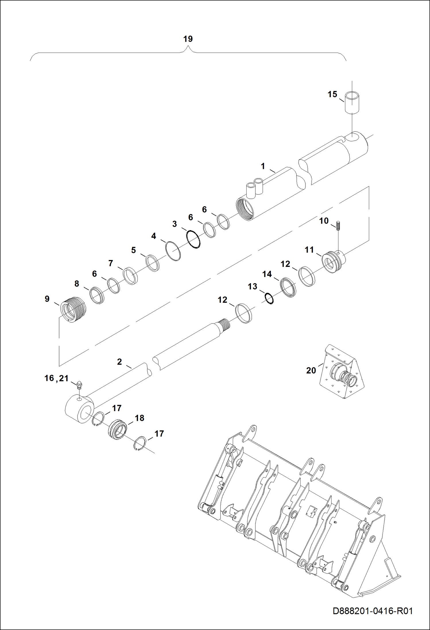 ЦИЛИНДР КОВША