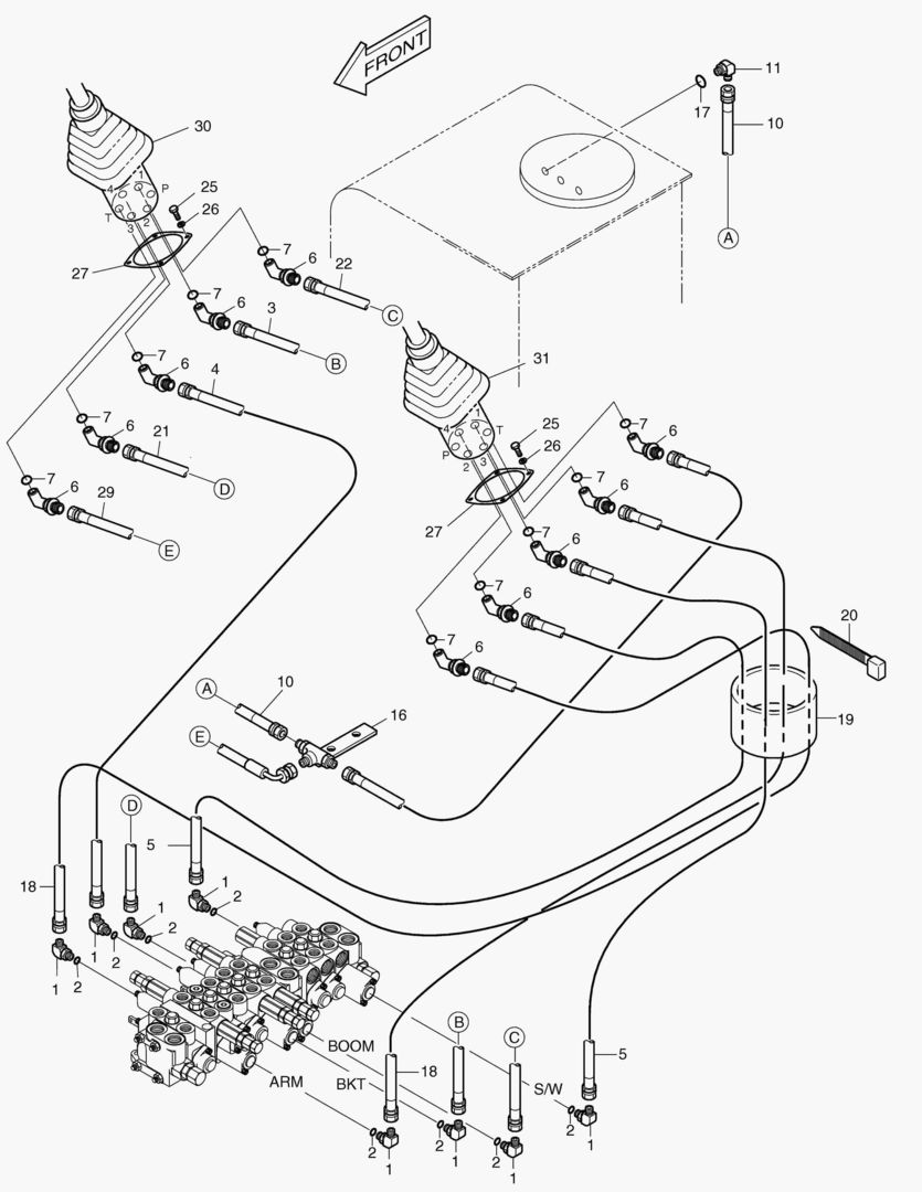 ТРУБОПРОВОД СЕРВОУПРАВЛЕНИЯ(2)