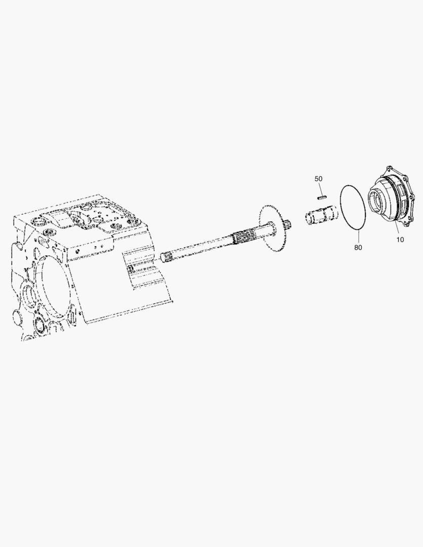 Схема МАСЛЯННЫЙ НАСОС ДАВЛЕНИЯ