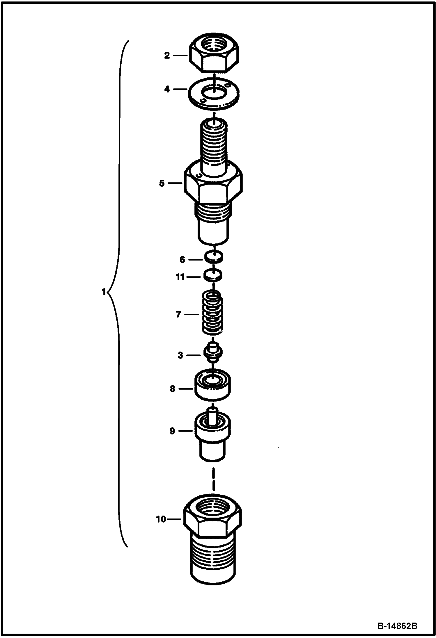 ДЕРЖАТЕЛЬ ФОРСУНКИ KUBOTA - D722-E3B-BC-6(TIER IV REPLACEMENT)