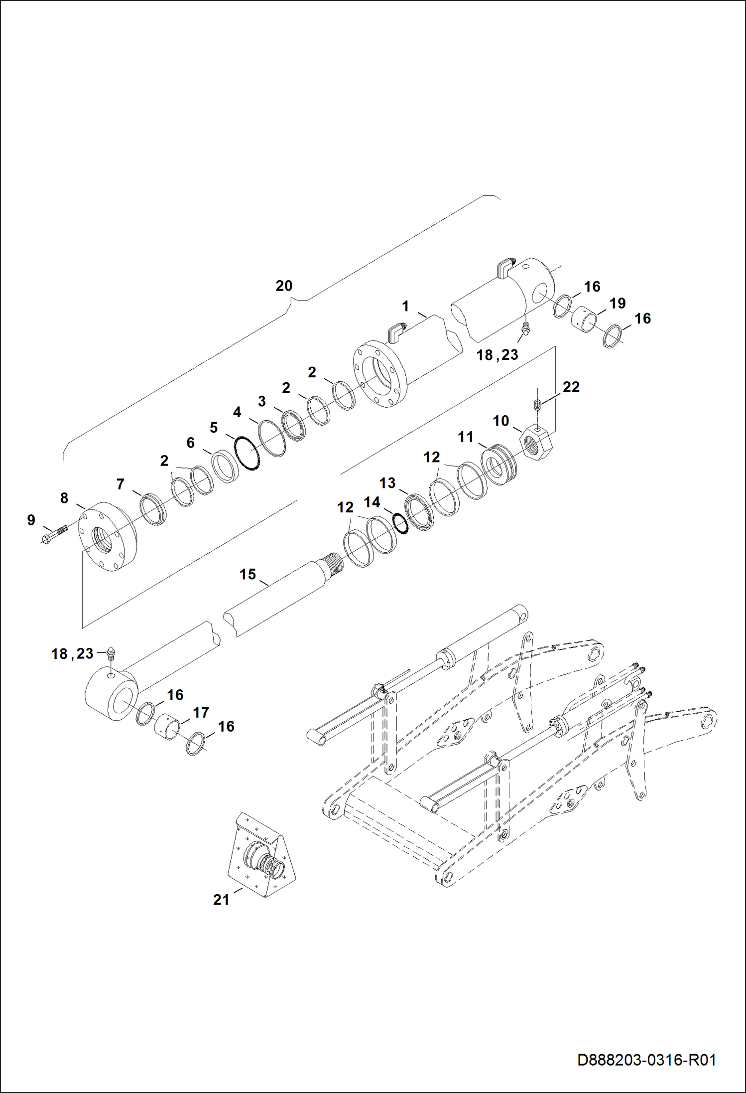 ЦИЛИНДР НАКЛОНА