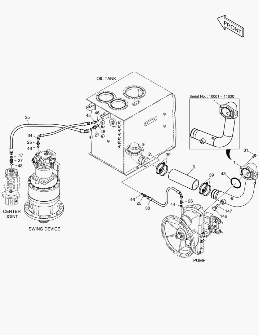 ТУБОПРОВОД МАСЛЯНОГО РАДИАТОРА(1)