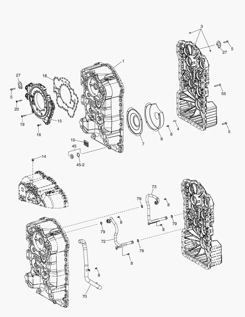 3110 HOUSING - TRANSMISSION