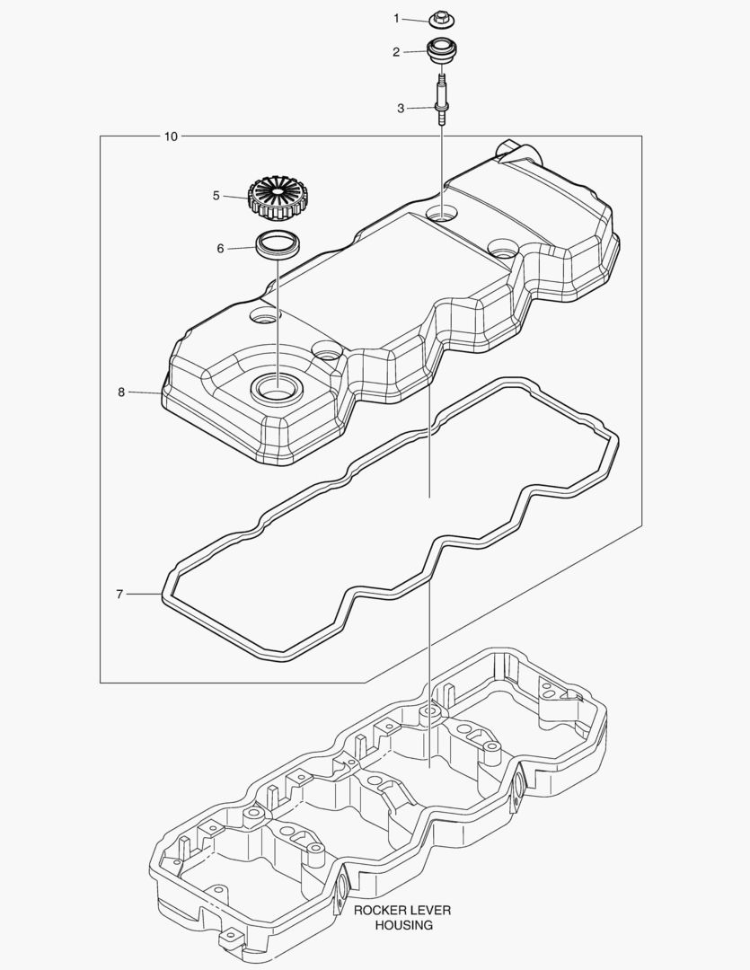 КРЫШКА ГОЛОВКИ ЦИЛИНДРА
