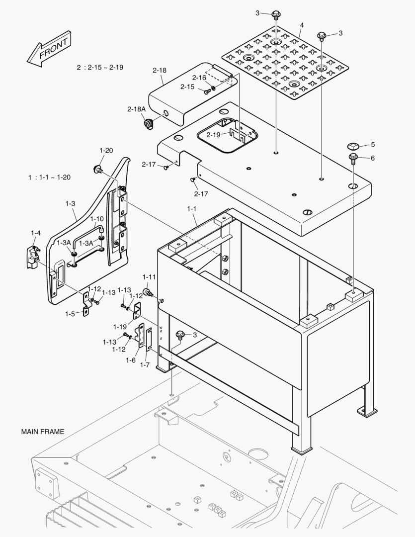 1710 UREA TANK COVER