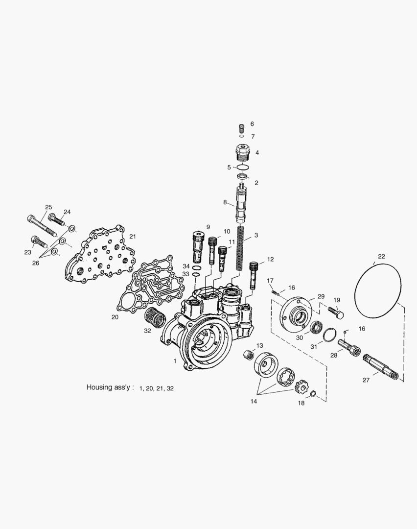 Спецтехника 4670 GEAR SHIFTING GOVERNOR-TRANSMISSION [1001~2131] - главное фото