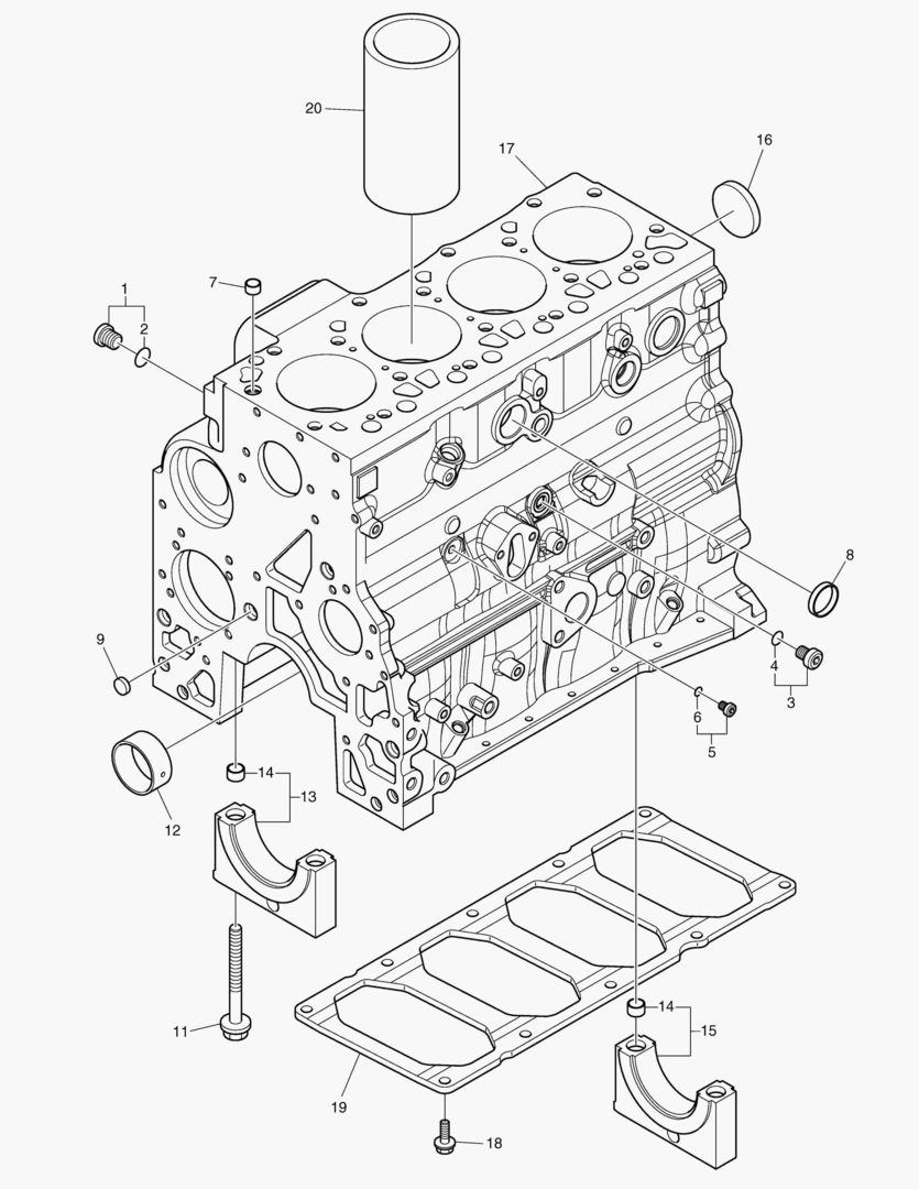 БЛОК ЦИЛИНДРОВ