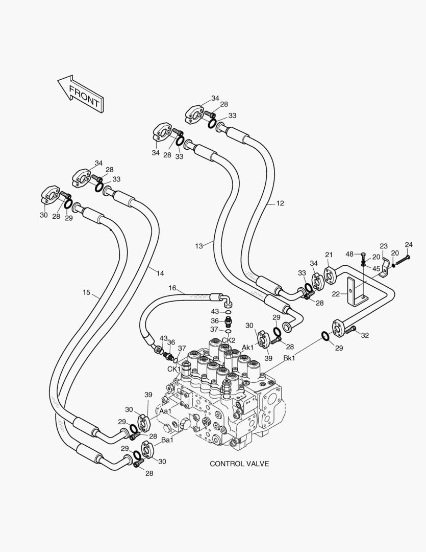 ГЛАВНАЯ МАГИСТРАЛЬ(3)-РУКОЯТЬ,КОВШ