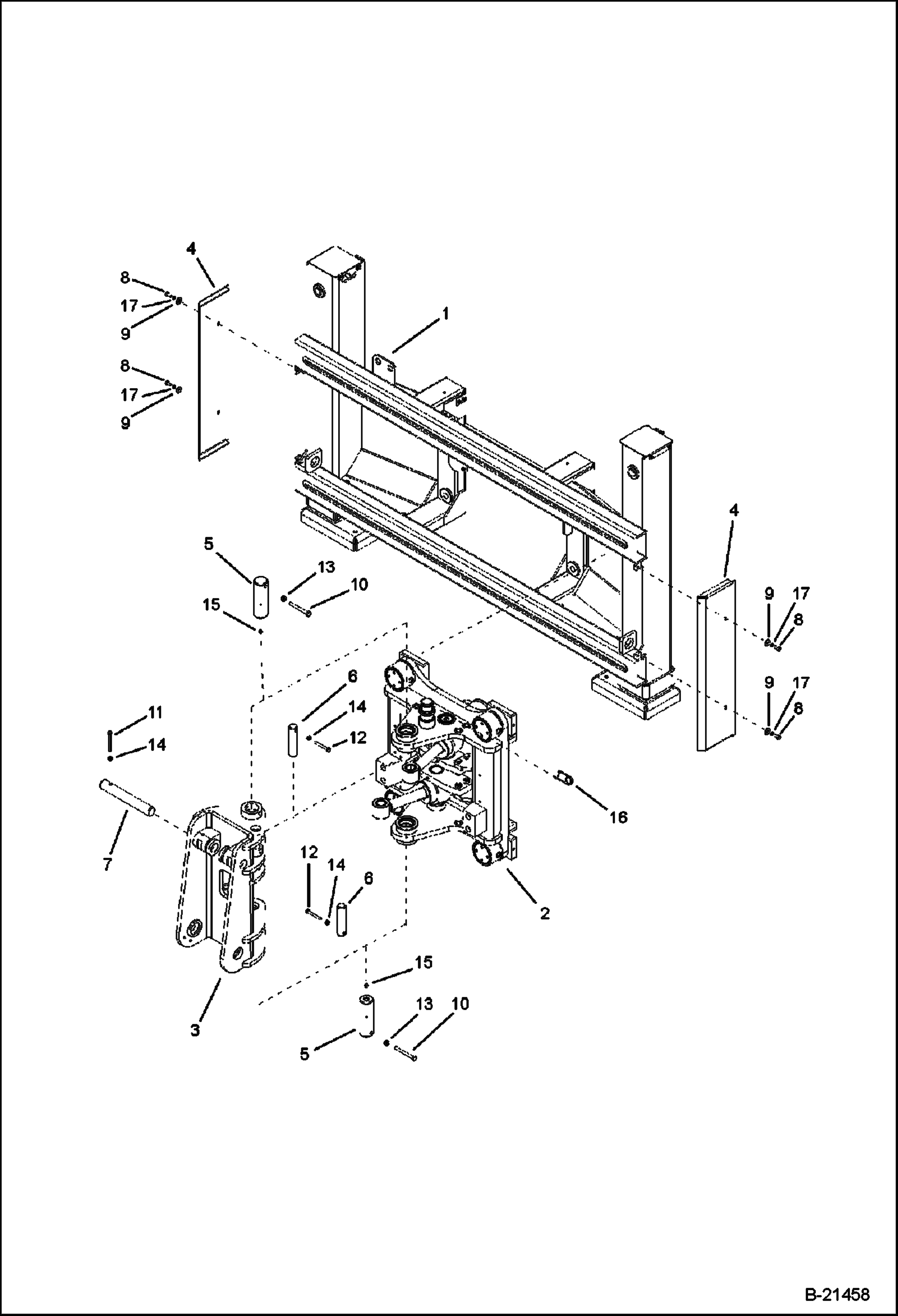 ПОВОРОТНАЯ ПЛАТФОРМА БОКОВОЙ ВЫНОС ОБРАТНОЙ ЛОПАТЫ