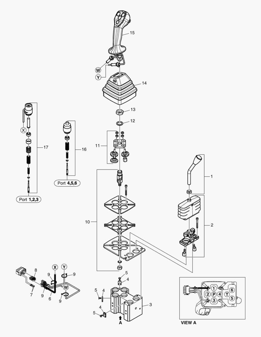 Спецтехника 3541 REMOTE CONTROL VALVE - FNR [10009~]
