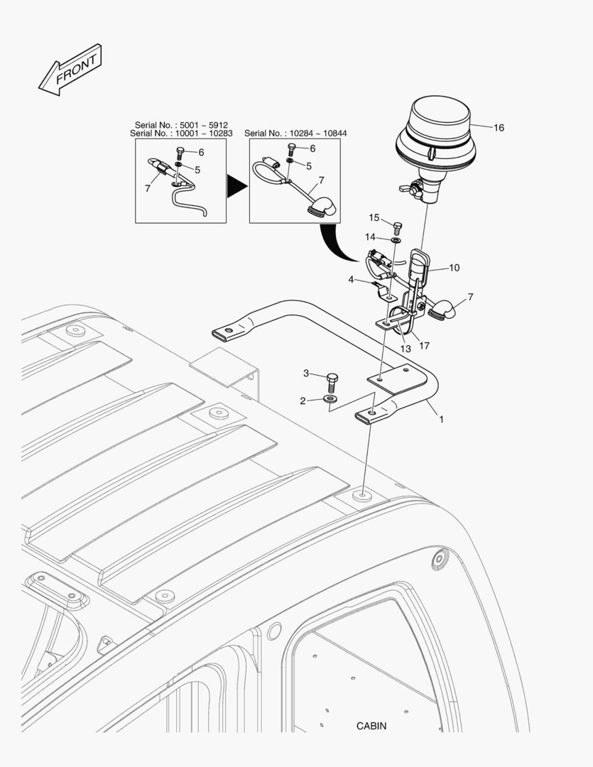 КРОНШТЕЙН ПРОБЛЕСКОВОГО МАЯЧКА