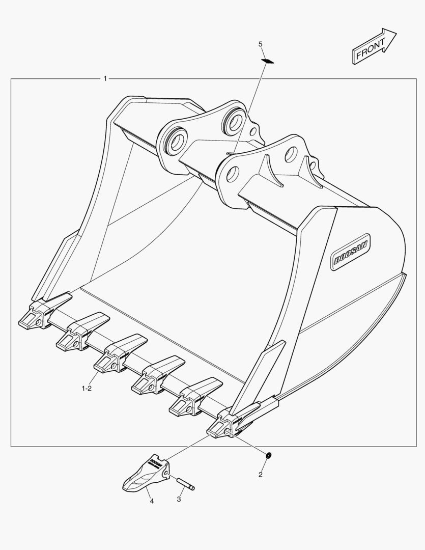 7480 BUCKET ASS`Y - 3.15mВі - S CLASS