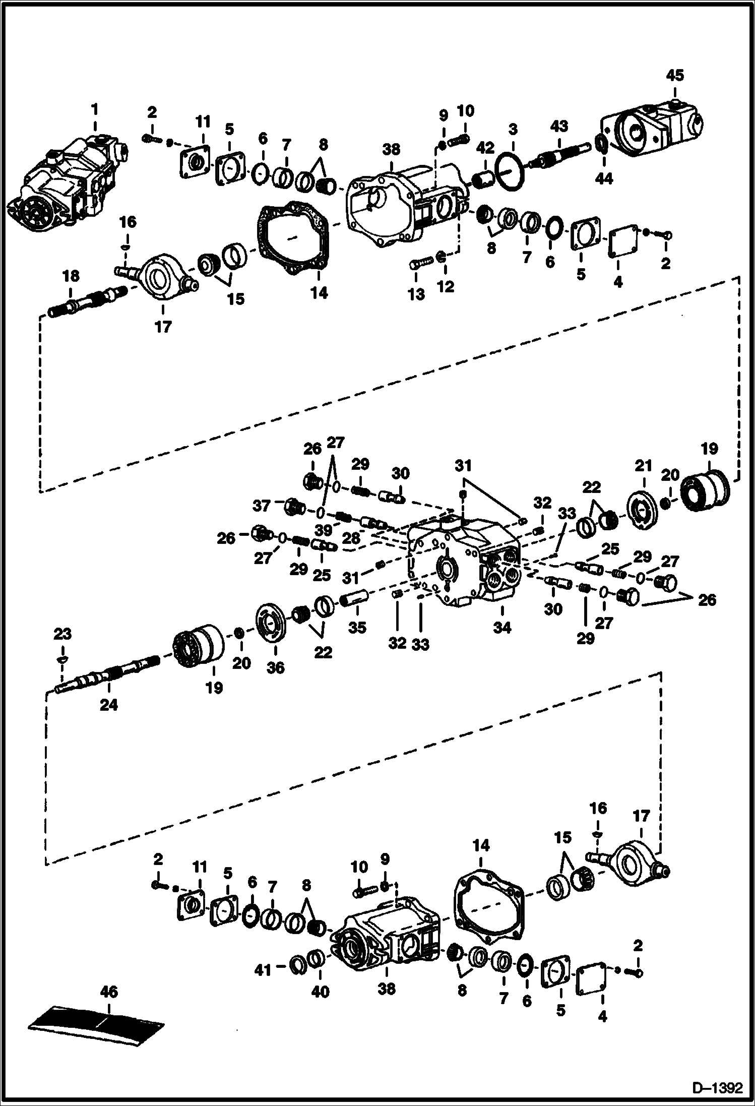 Схема ГИДРОСТАТИЧЕСКИЙ НАСОС