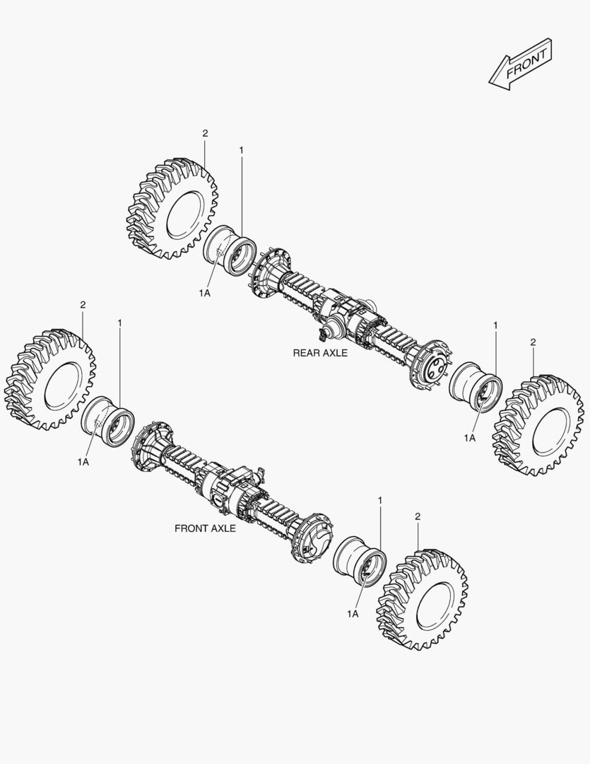 КОЛЕСА В СБОРЕ - 20.5X25XL3