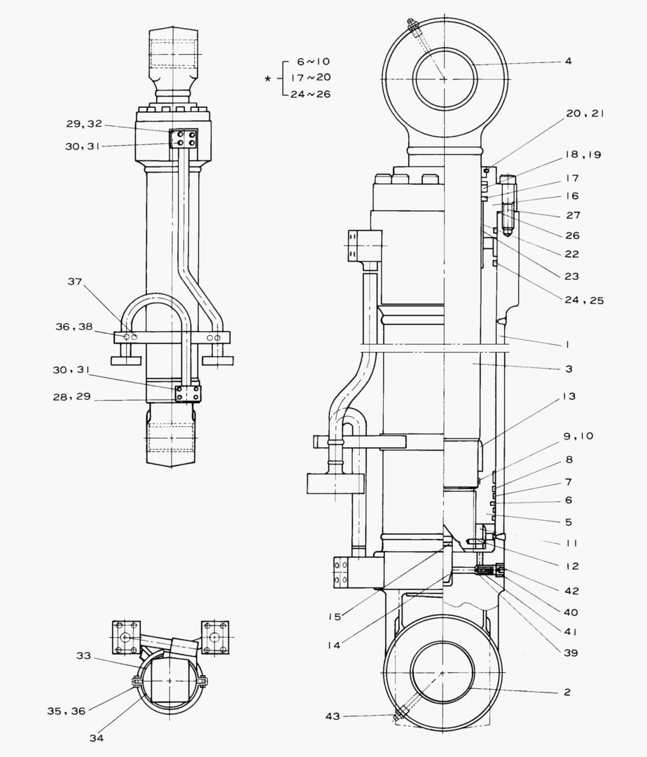 6630 ARM CYLINDER [5001~6245]
