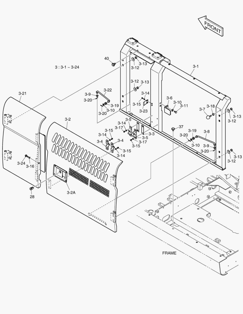 БОКОВАЯ ДВЕРЬ - ЛЕВОСТОРОННИЙ