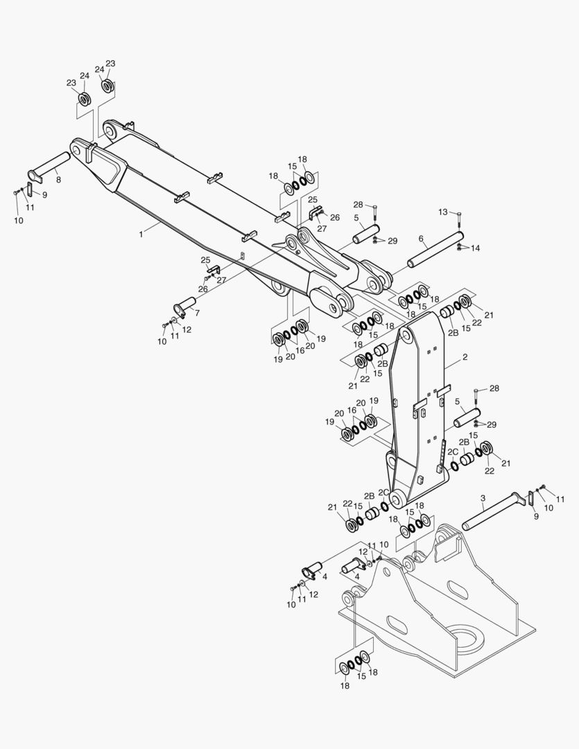 СТРЕЛА С ИЗМЕНЯЕМОЙ ГЕОМЕТРИЕЙ В СБОРЕ