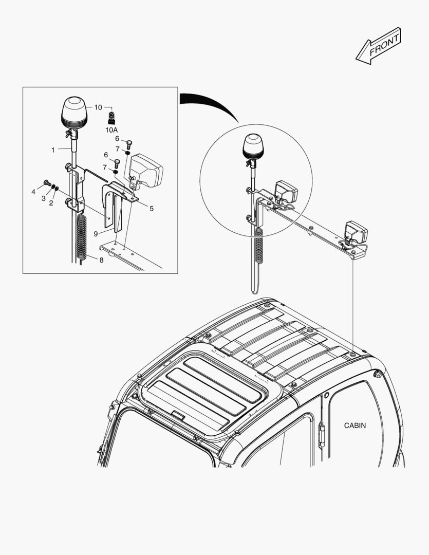 ПРОБЛЕСКОВЫЙ МАЯЧОК(ТЕЛЕСКОПИЧЕСКИЙ ПОГРУЗЧИК)