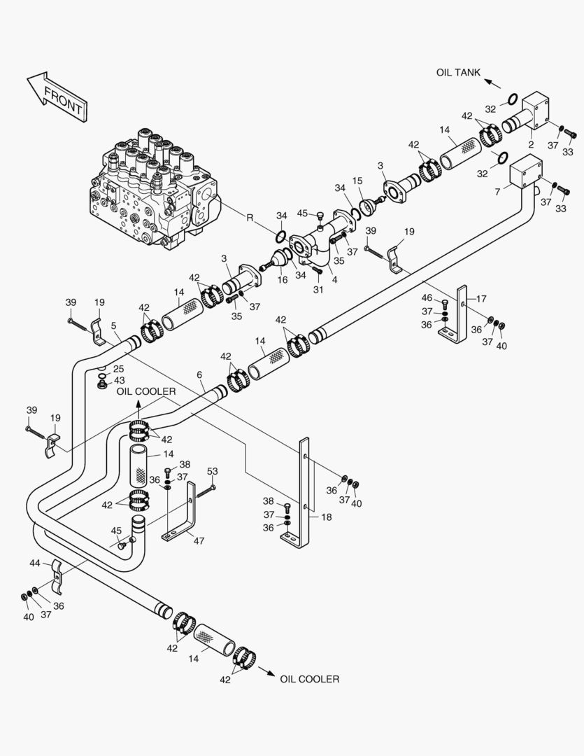 ТУБОПРОВОД МАСЛЯНОГО РАДИАТОРА(1)