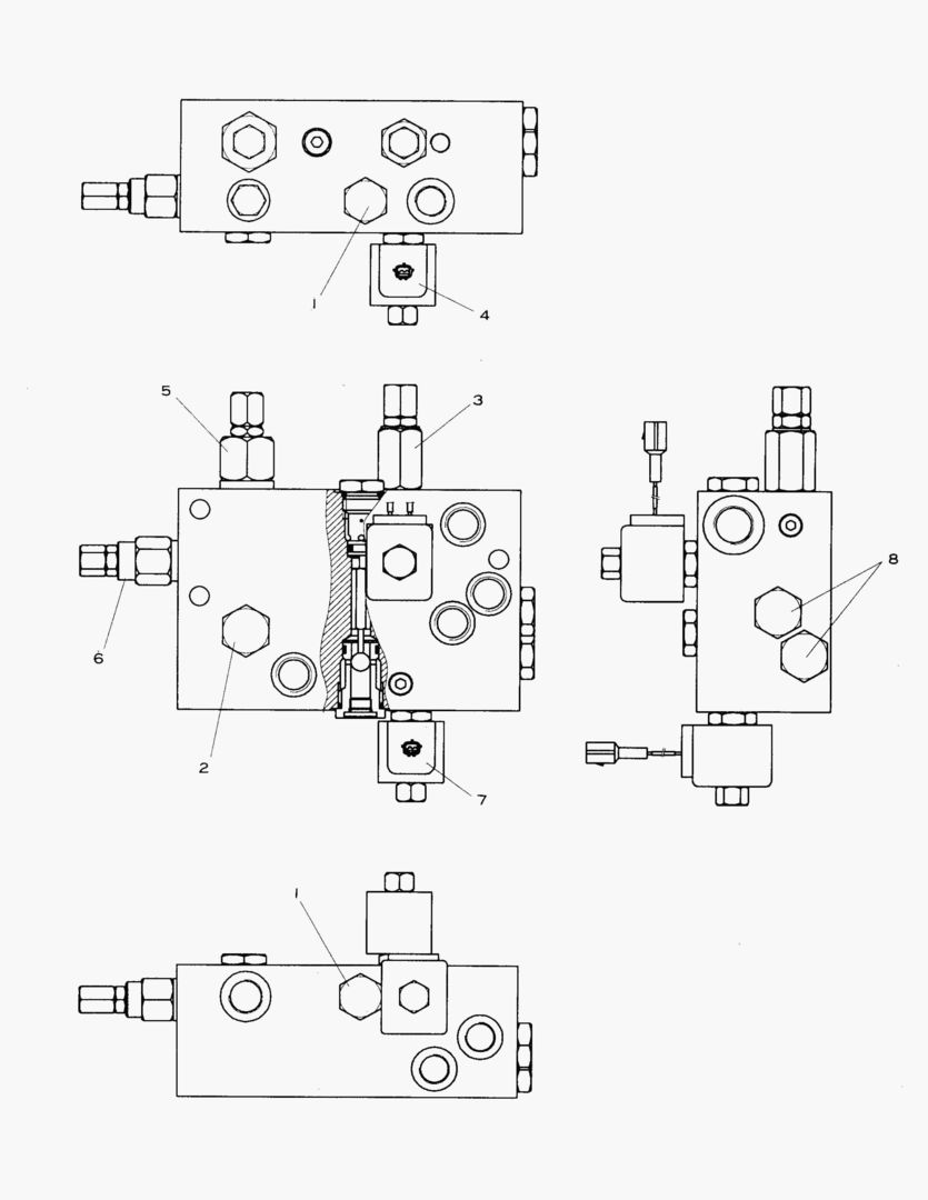 Спецтехника 7390 BRAKE SUPPLY VALVE(1) [1~10] - главное фото