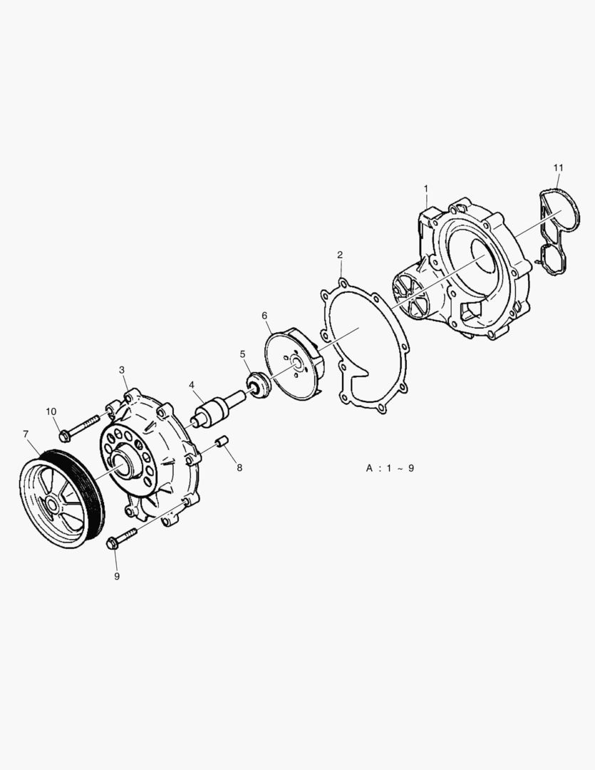 G010-66 COOLANT PUMP