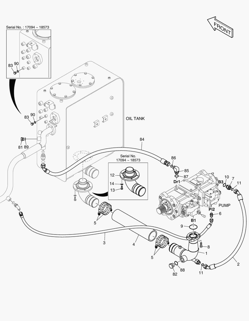 1231 OIL COOLER PIPING(1) [17094~]