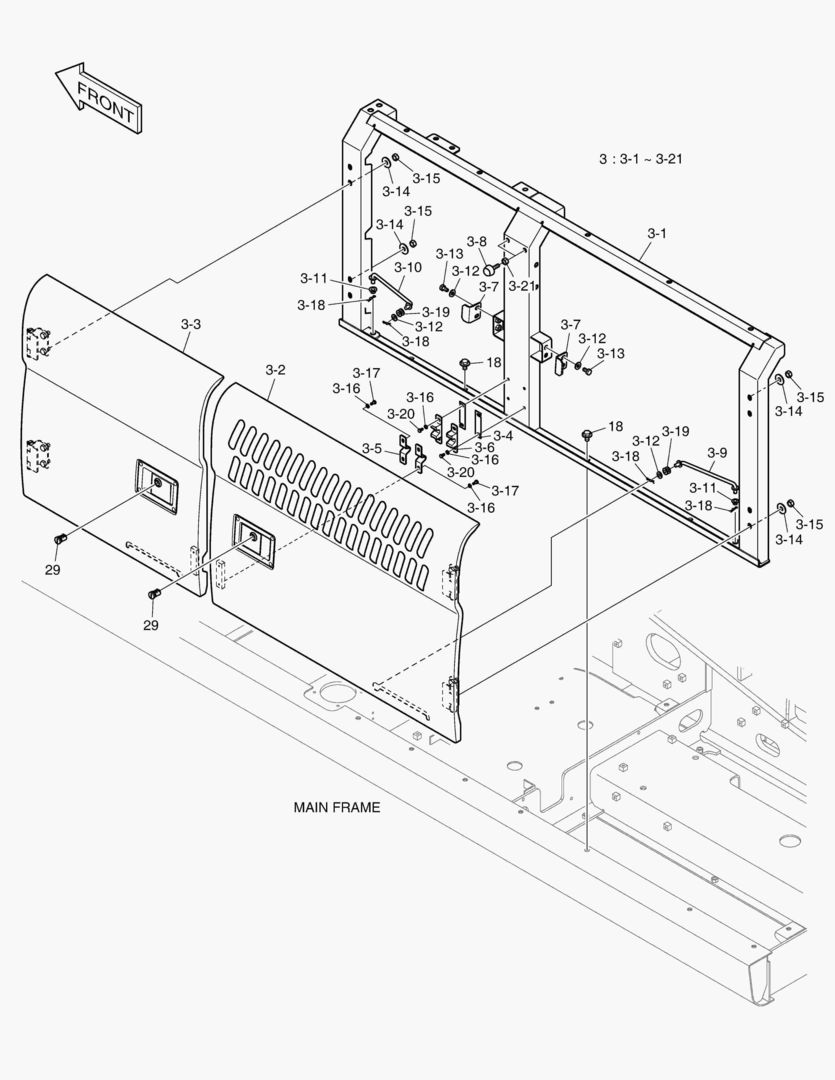 БОКОВАЯ ДВЕРЬ - ЛЕВОСТОРОННИЙ