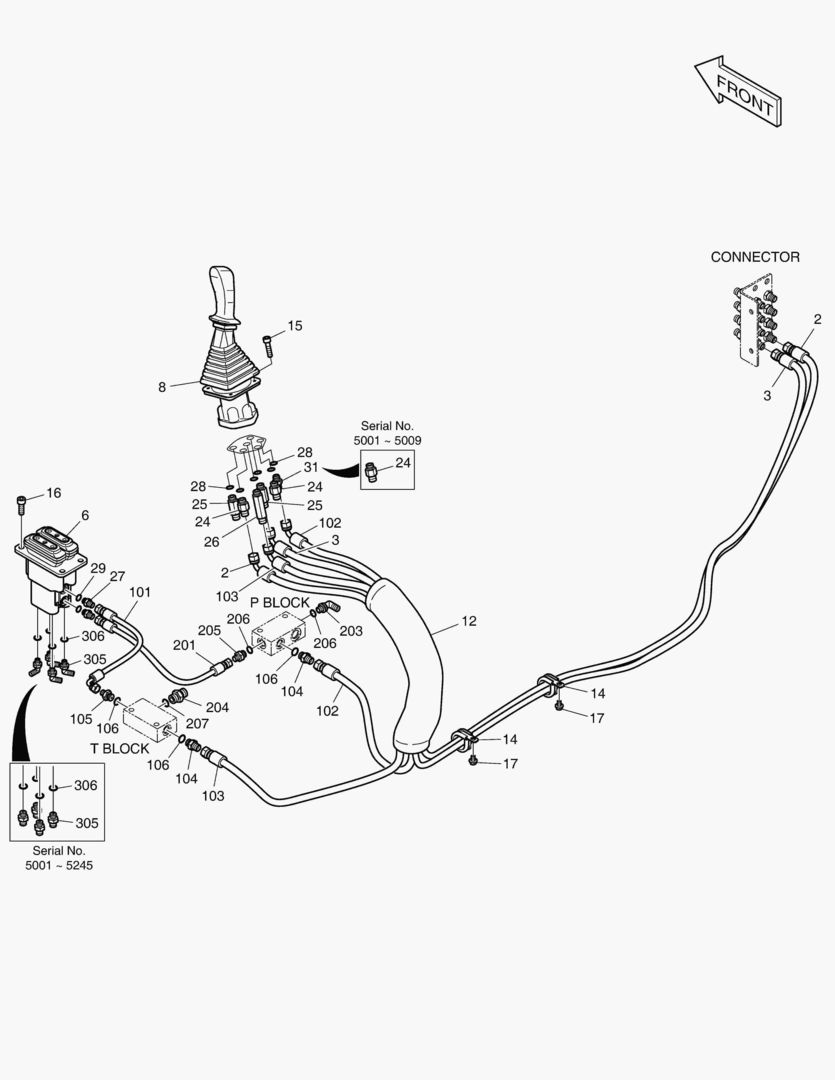 ТРУБОПРОВОД СЕРВОУПРАВЛЕНИЯ(6)