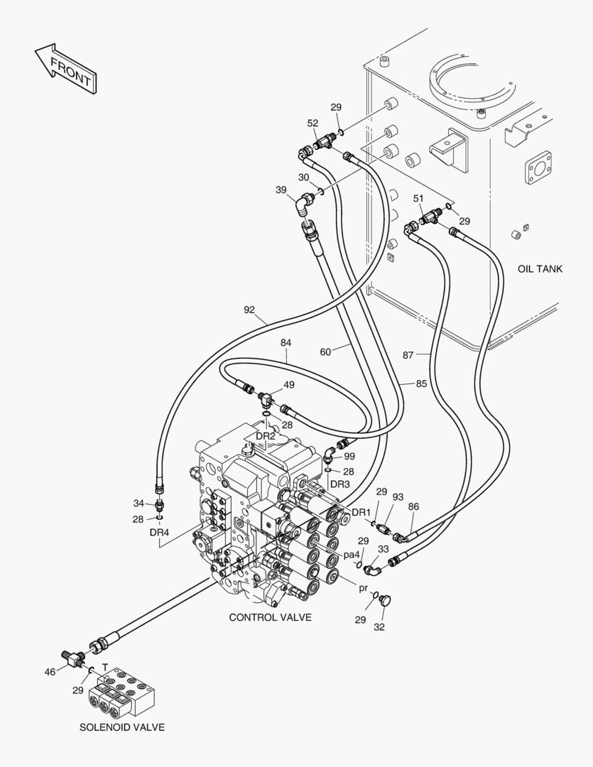 ТРУБОПРОВОД СЕРВОУПРАВЛЕНИЯ(5)