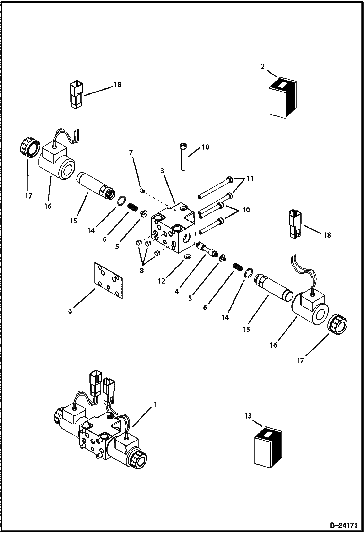 СХЕМА ГИДРАВЛИЧЕСКОЙ СИСТЕМЫ (ОСЕВОЙ НАСОС)