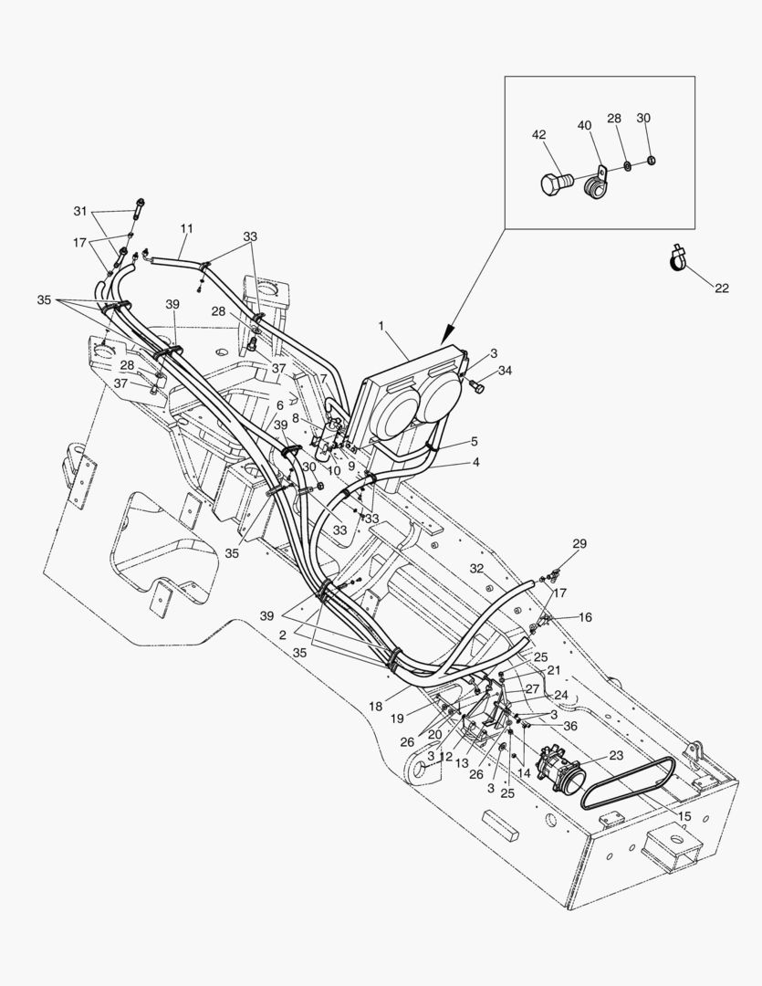 Спецтехника 1500 AIR - CONDITIONER ASS`Y - BODY - главное фото