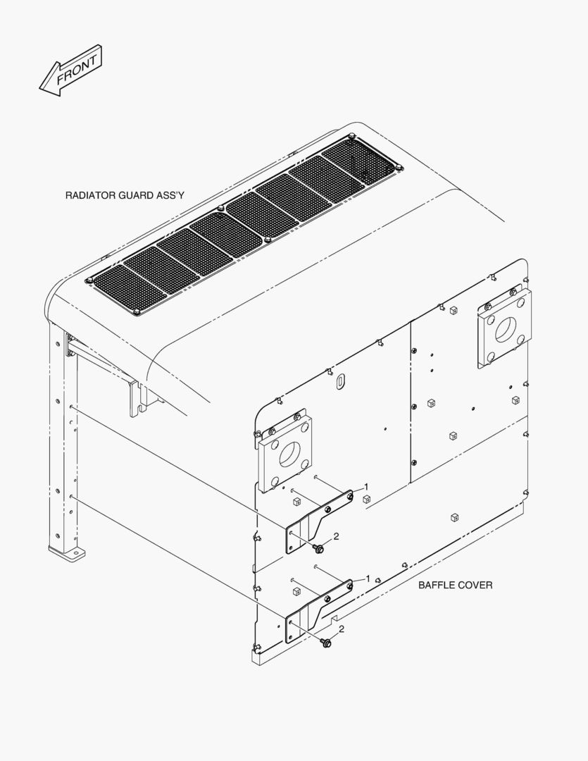 ДЕФЛЕКТОР В СБОРЕ - ДИЗЕЛЬНЫЙ ОБОГРЕВАТЕЛЬ